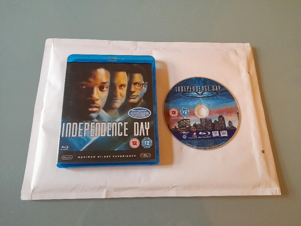Independence Day Blu-Ray, Cd's en Dvd's, Blu-ray, Zo goed als nieuw, Science Fiction en Fantasy, Ophalen of Verzenden