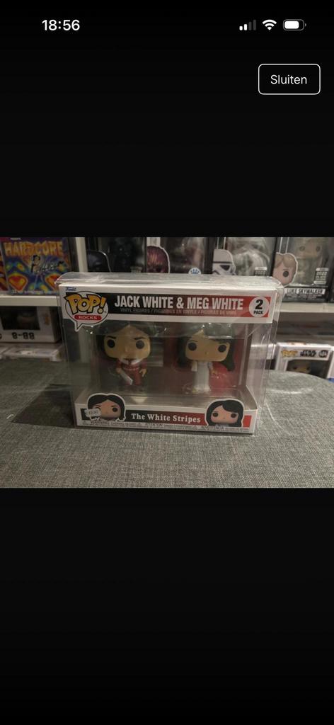Funko 2 pack the white stripes, Verzenden, Nieuw