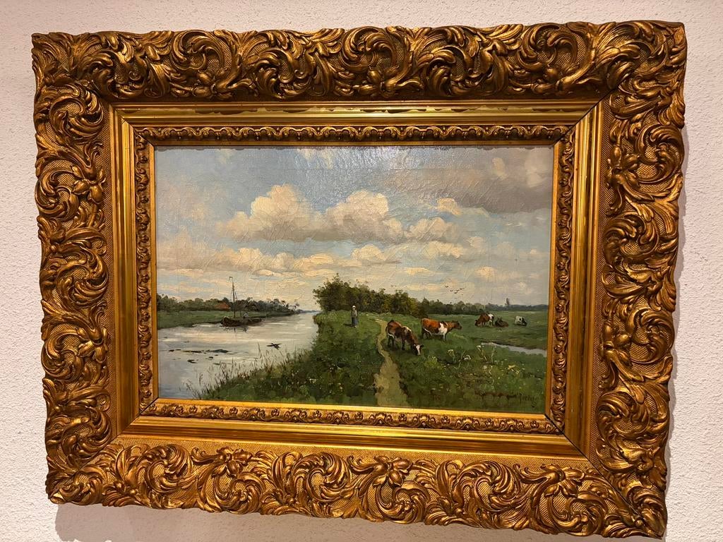 W. Roelofs 1822-1897, Antiek en Kunst, Kunst | Schilderijen | Klassiek, Ophalen of Verzenden