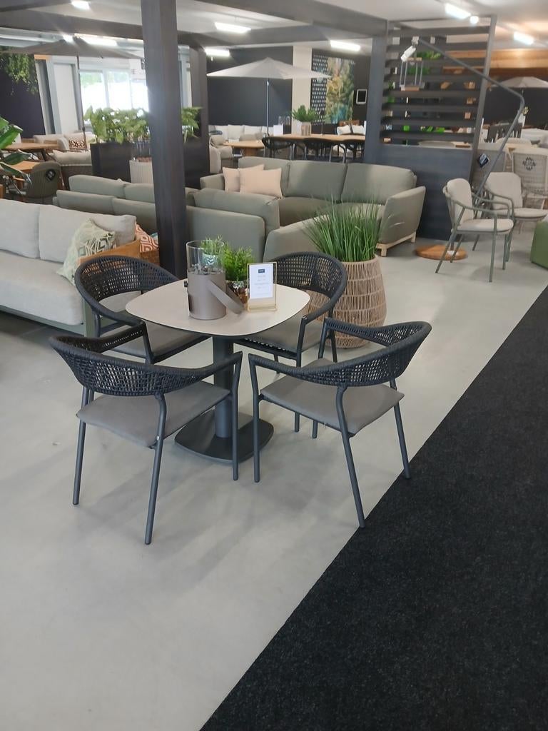 Tuinset: Manolo tafel & Sienna stoelen - 4 Seasons, Ophalen of Verzenden, Lukkes, Lukkes, Lukkes