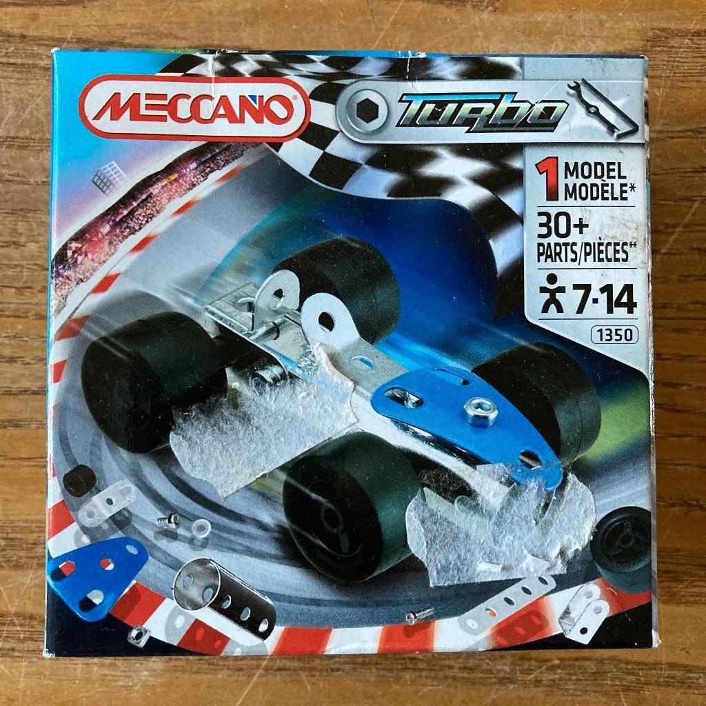 Meccano Turbo raceauto racewagen nieuw 7-14 jaar, Ophalen of Verzenden, Nieuw