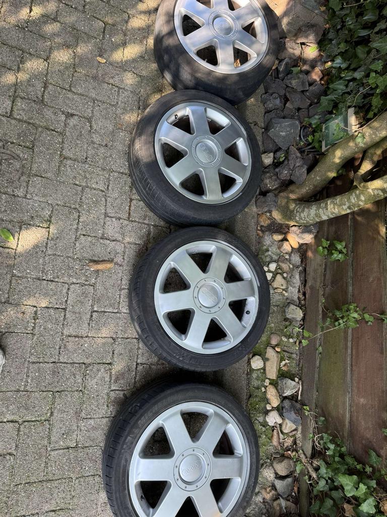 Audi TT 8N Velgen 17 inch 5x100, Auto-onderdelen, Ophalen