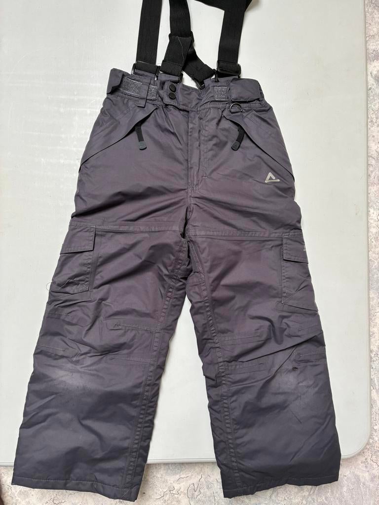 Skibroek maat 128 blauw/grijs Dar2b, Kinderen en Baby's, Kinderkleding | Maat 128, Ophalen of Verzenden, Zo goed als nieuw, Jongen of Meisje