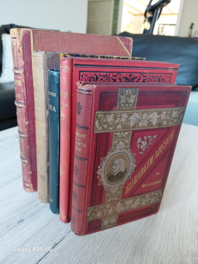 Verzameling met werken van 19e eeuwse schrijvers en dichters, Ophalen of Verzenden