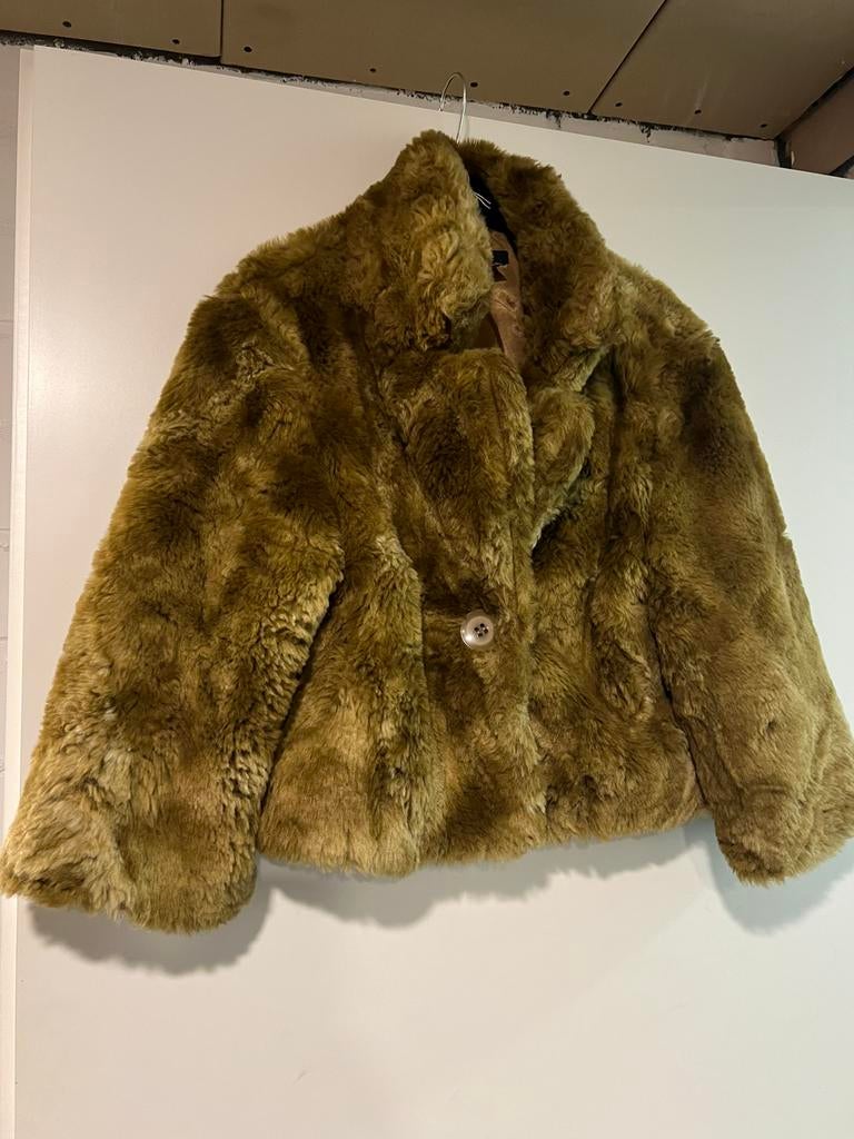 leuk bontjasje, Kleding | Dames, Carnavalskleding en Feestkleding, Ophalen of Verzenden, Zo goed als nieuw, Carnaval