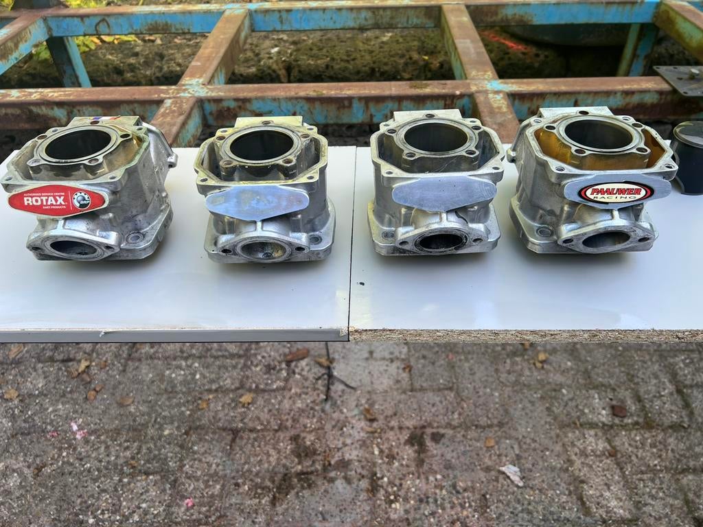 Rotax max non evo junior cilinder evt met zuiger, Sport en Fitness, Karting, Ophalen, Zo goed als nieuw, Kart