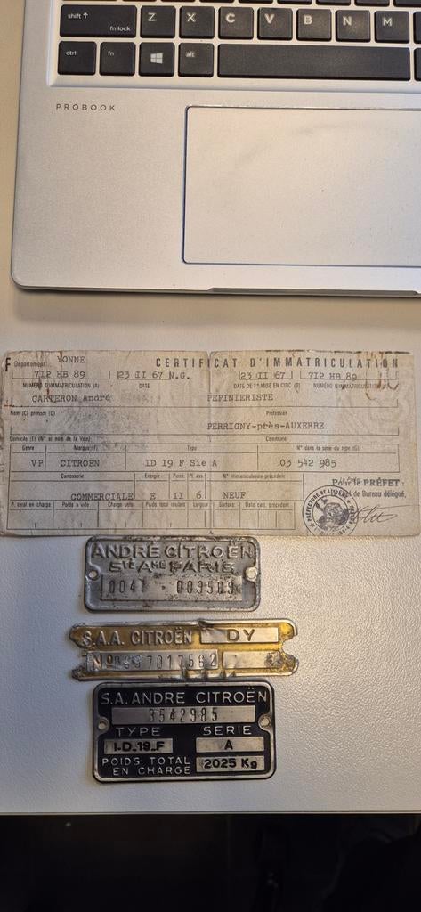 Citroen ID 19 Cabriolet  1967, Auto's, Particulier, Te koop