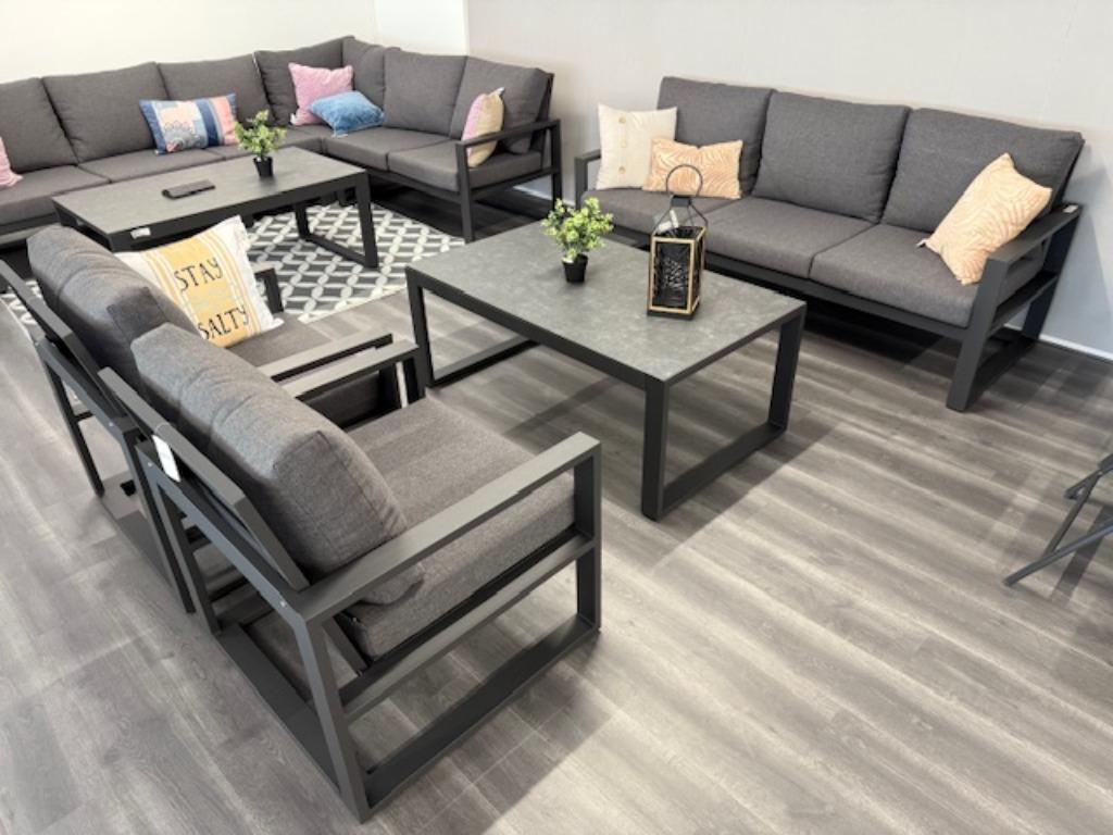 Lesli Living pina colada serie : loungeset  / OPRUIMING €750, Ophalen, Loungeset, Bank, Nieuw