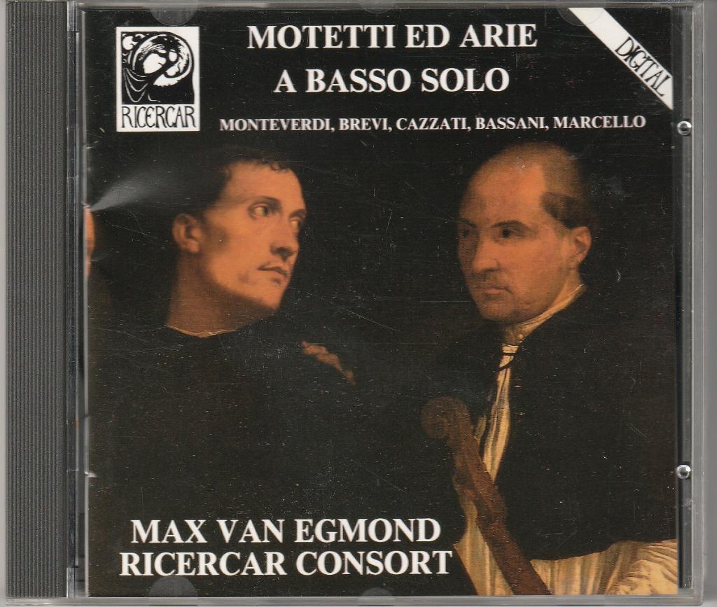 Motetti ed arie a basso solo van Monteverdi, Bassani,, Ophalen of Verzenden, Middeleeuwen en Renaissance, Gebruikt, Vocaal