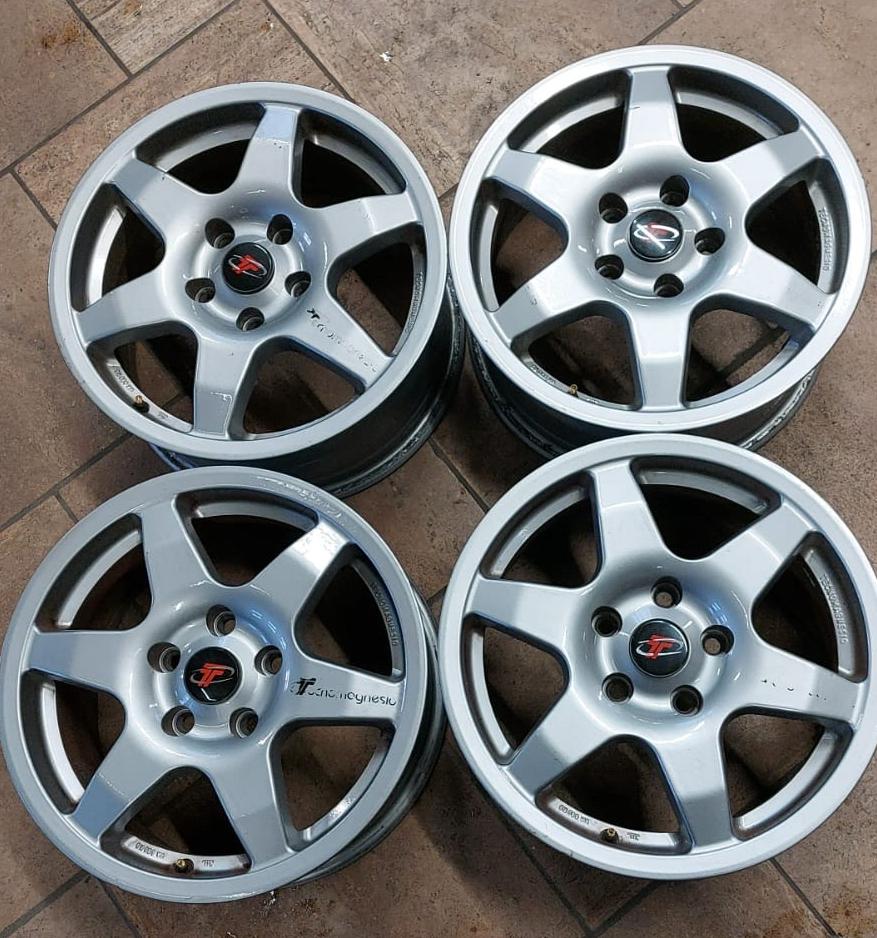 4 x aluminium velg Tecnomagnesio 10 7Jx16 ET45, Ophalen, Winterbanden, Velg(en)
