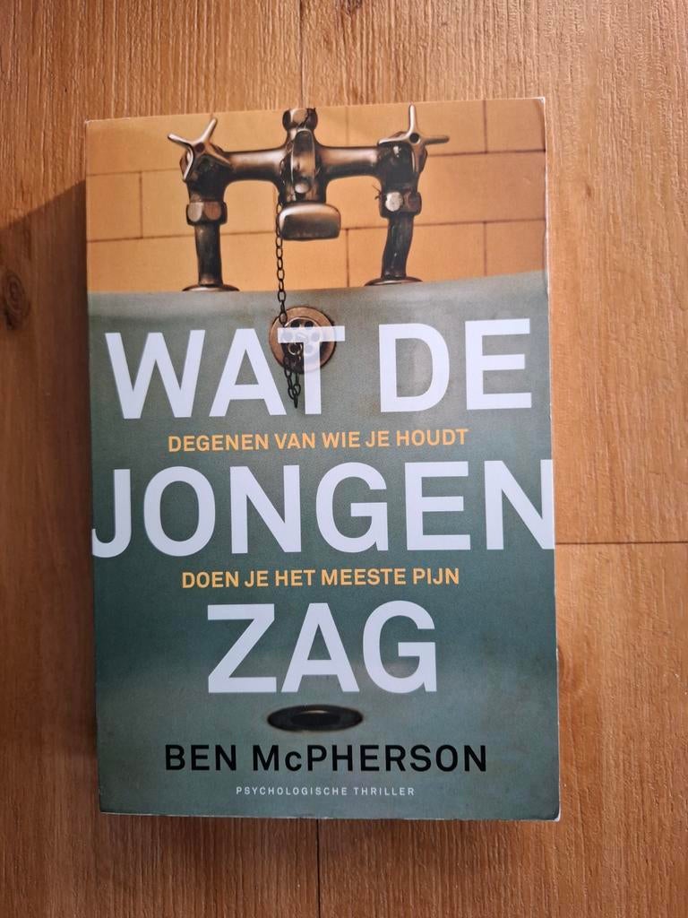 Wat de jongen zag - Ben McPherson thriller, Ophalen of Verzenden, Zo goed als nieuw, Ben McPherson, Nederland