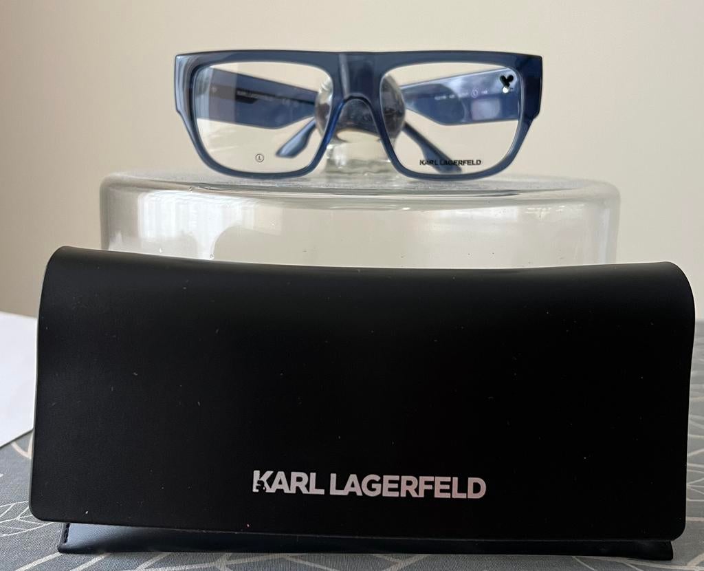 Bril/montuur Karl lagerfeld navy-blue, Blauw, Nieuw, Bril, Ophalen