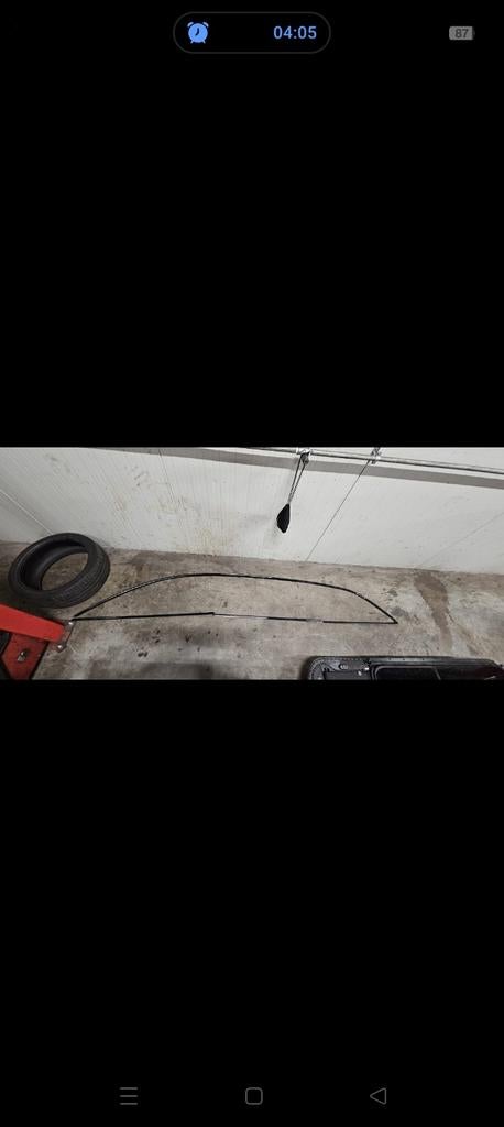 Audi A6 C7 Raamlijsten hoogglans zwart, Ophalen of Verzenden, Gebruikt, Audi