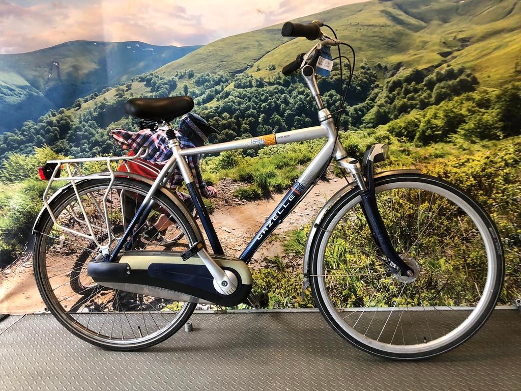 Gazelle Orange  Heren- 56CM, Ophalen, Versnellingen, 56 cm of meer, Zo goed als nieuw