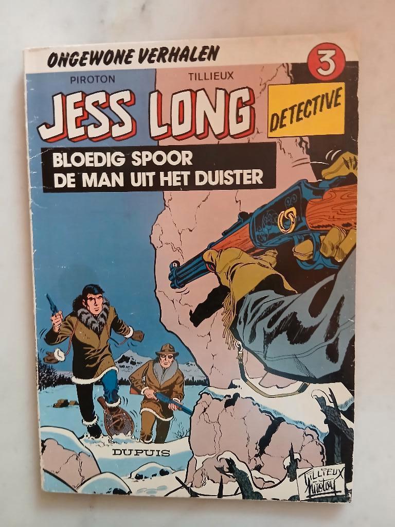 Jess Long nr 3 Bloedig spoor, 1ste dr Dupuis 1978 , goede st, Boeken, Stripboeken, Eén stripboek, Ophalen of Verzenden, Gelezen