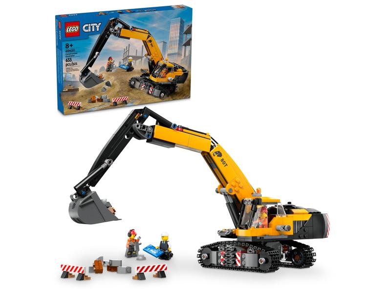 60420 LEGO City: Gele Graafmachine - Nieuw in doos!!, Ophalen of Verzenden, Nieuw, Complete set, Lego