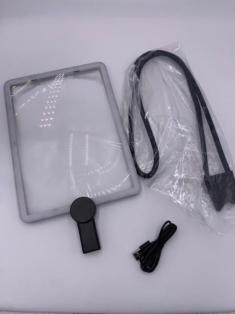 Vergrootglas met Standaard, Hobby en Vrije tijd, Vergrootglazen, Loepen en Loeplampen, Gebruikt, Vergrootglas of Loep, Ophalen of Verzenden