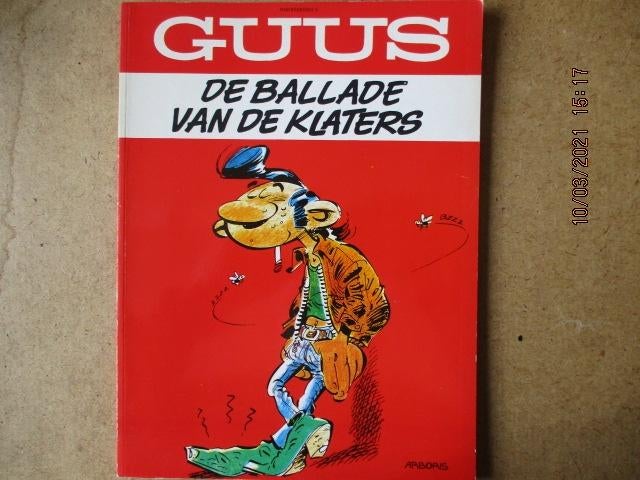 adv0368 parodie reeks guus, Boeken, Eén stripboek, Ophalen, Gelezen