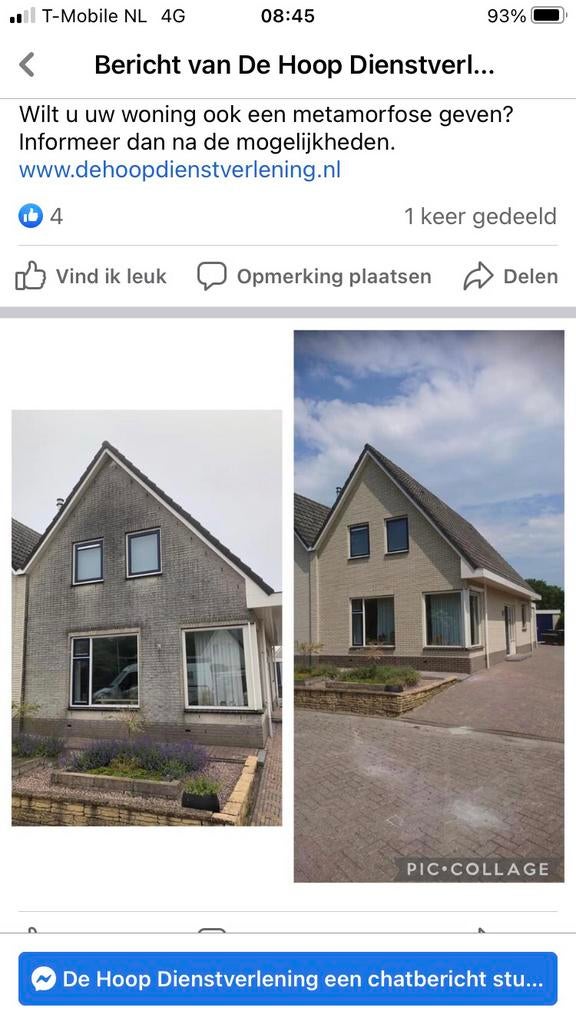 De Hoop Dak & Gevelreiniging - Gevelrenovatie, Gevelreiniging