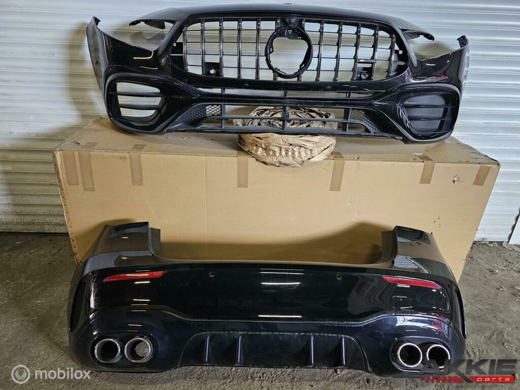 Mercedes A45 AMG Bumperset a45 bumper voor W177, Ophalen of Verzenden, Gebruikt