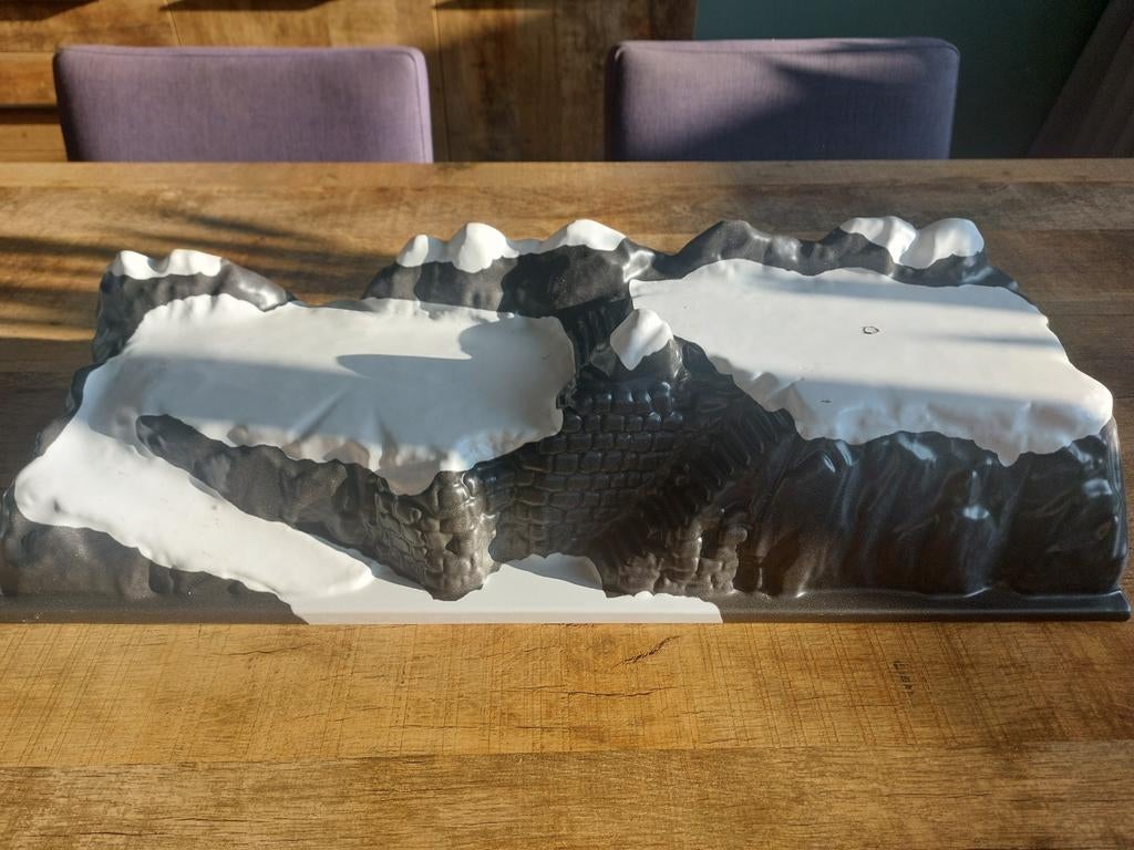 Modelbouw Diorama Winterlandschap, Overige merken, Gebruikt, 1:50 of kleiner, Auto