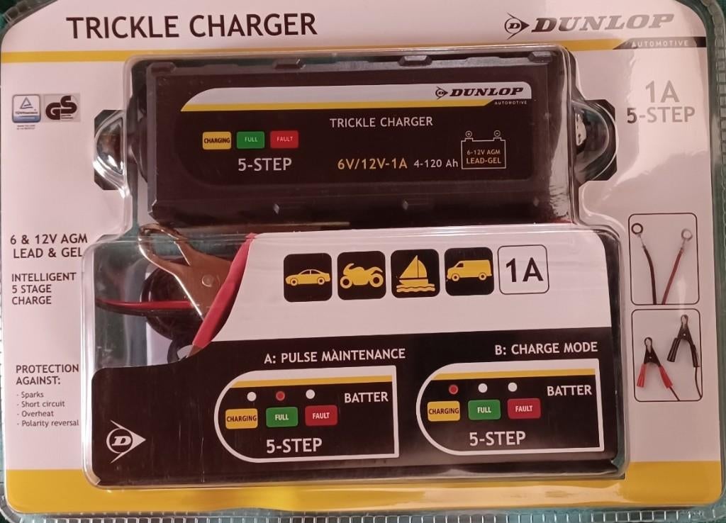 Dunlop Slimme Druppellader 6V/12V -, Ophalen of Verzenden, Nieuw