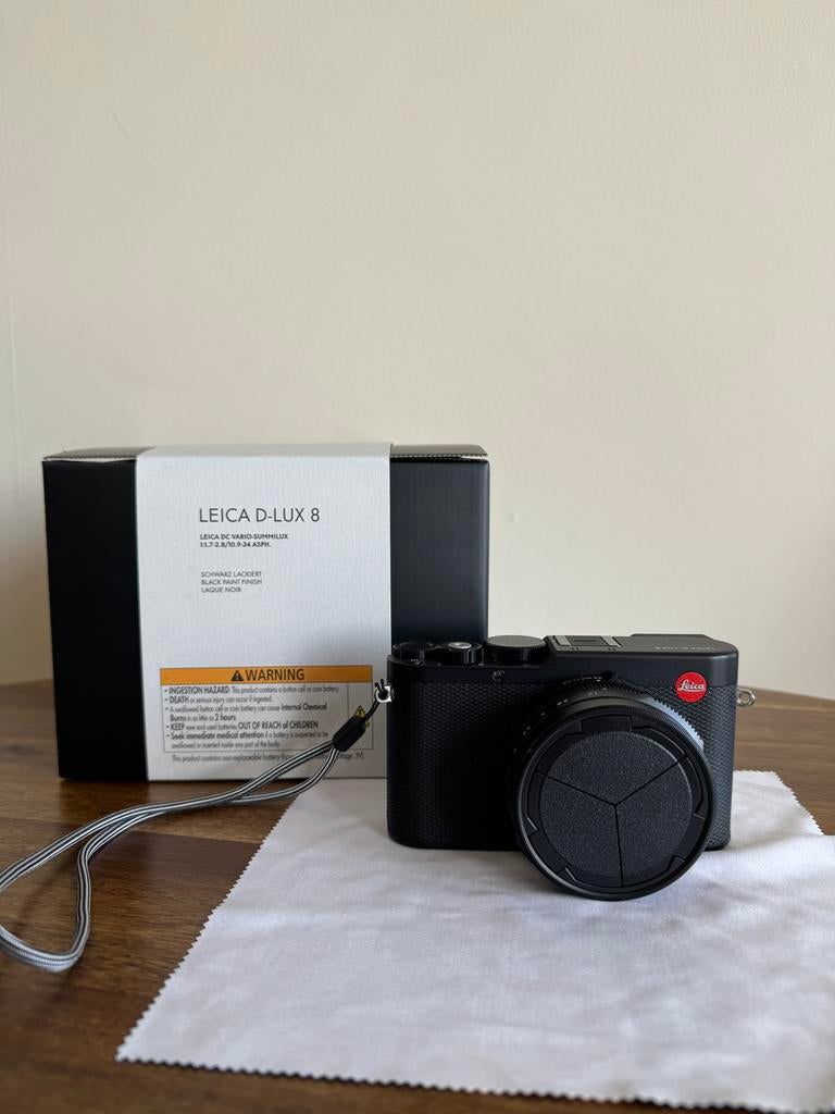 Leica D-Lux 8 Compact Camera - with warranty, Audio, Tv en Foto, Fotocamera's Digitaal, Ophalen, Zo goed als nieuw, Compact, Minder dan 4 keer