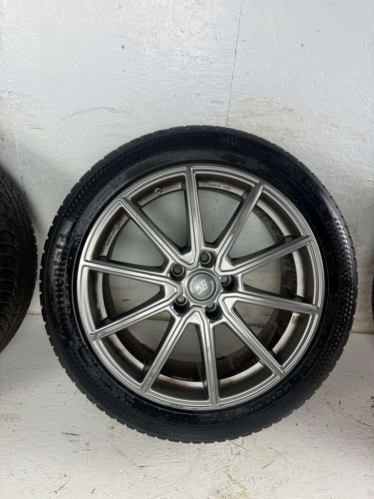 Audi A4 A5 VW Passat Skoda Superb velgen 18" 5x112 winterset, Niet ingevuld, 18 inch, Banden en Velgen, Niet ingevuld