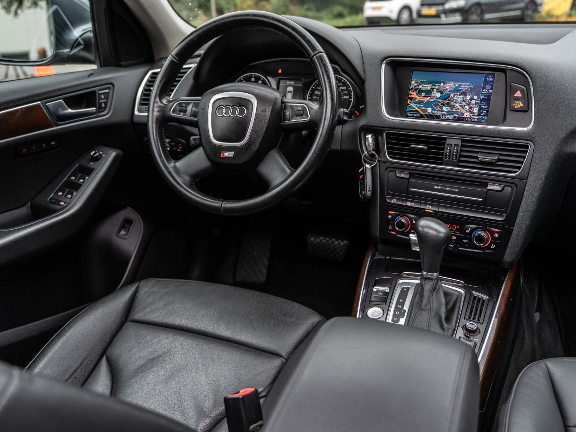 Audi Q5 2.0 TFSI QUATTRO PRO LINE S | FULL OPTION | PANORAMA, Auto's, Automaat, Gebruikt, Zwart, Leder