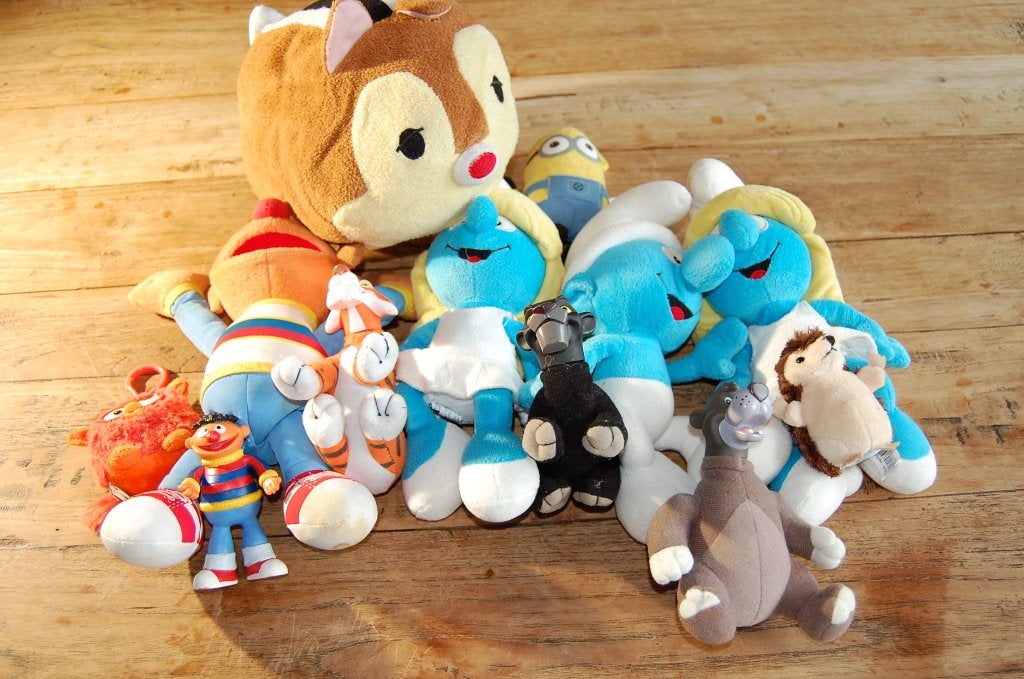 Knuffel Pakket - Disney Tsum Tsum, Ernie, Smurfen, Ophalen of Verzenden, Gebruikt, Overige typen
