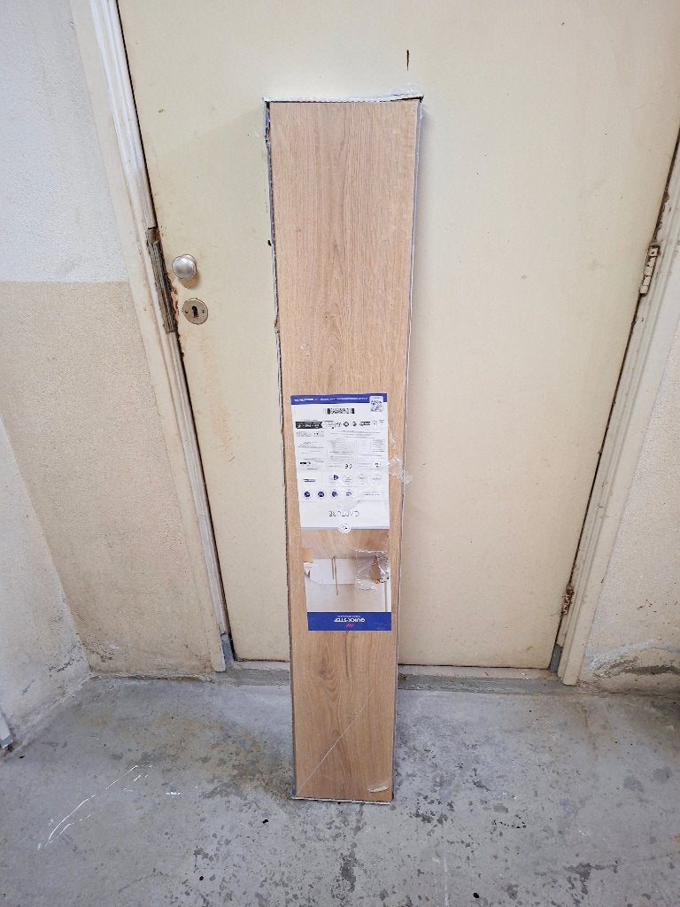 Laminaat pakket Uniclic Eiken 2,04 m2, Ophalen, Bruin, Nieuw, Licht eiken, hout, laminaat