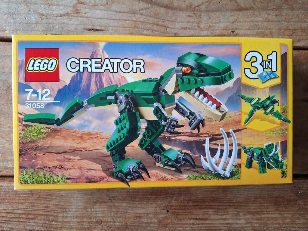 Nieuwe LEGO Creator Dinosaurus 31058 - 3-in-1 set, Ophalen of Verzenden, Nieuw, Complete set, Lego