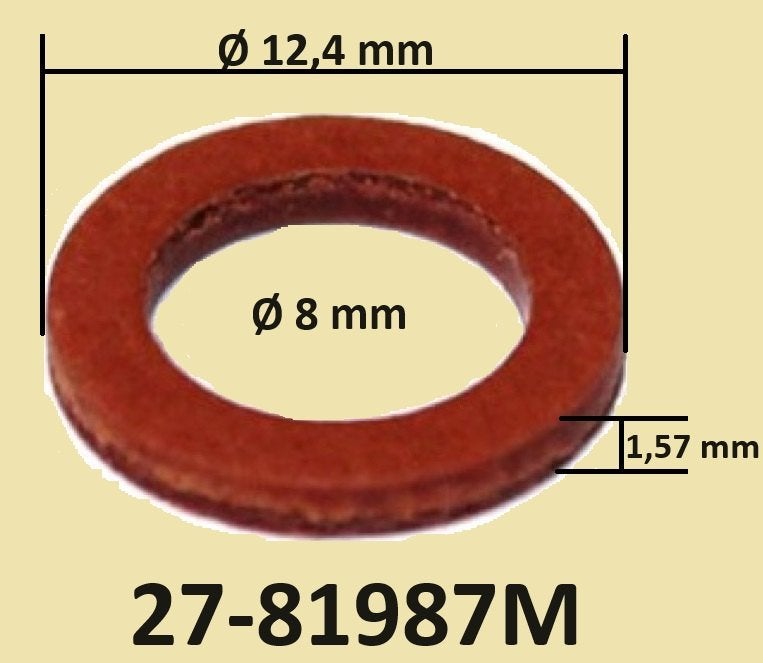 27-81987M Pakking/Gasket voor gearplug o.a. Mercury. € 2,50, Ophalen of Verzenden, Nieuw, Motor en Techniek