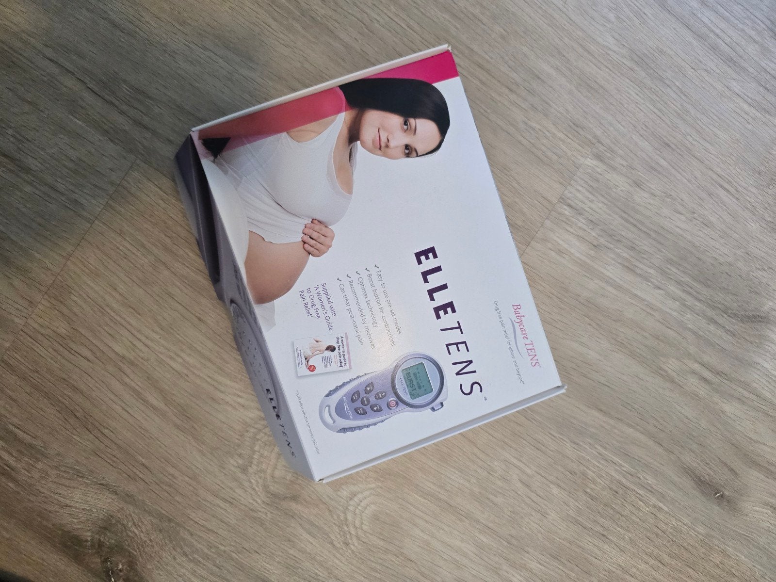 ElleTENS TENS apparaat voor pijnverlichting bij bevalling, Ophalen of Verzenden, Nieuw