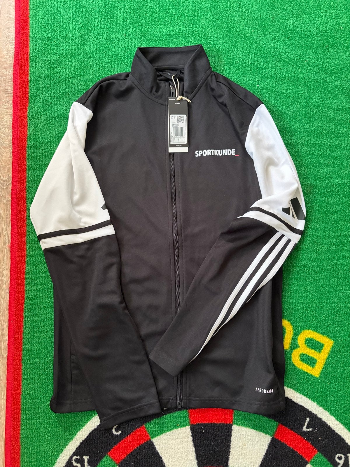 Adidas Sportkunde Trainingsjack HAN University Maat M, Maat 48/50 (M), Zwart, Nieuw, Ophalen of Verzenden