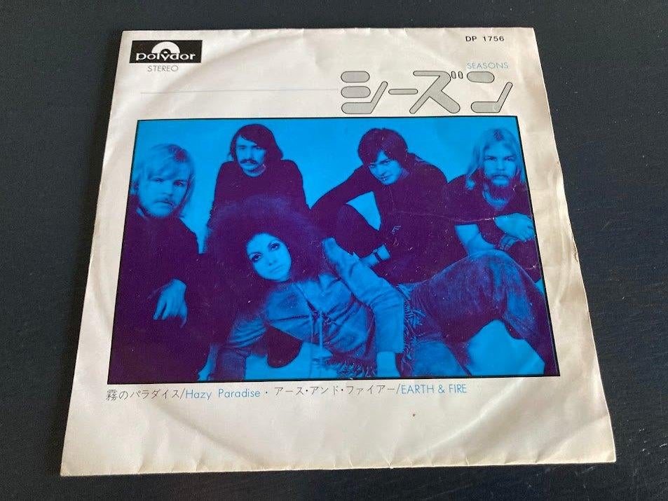 Earth & Fire "Seasons" 7" single uit Japan, Cd's en Dvd's, Vinyl Singles, Verzenden, 7 inch, Single, Zo goed als nieuw