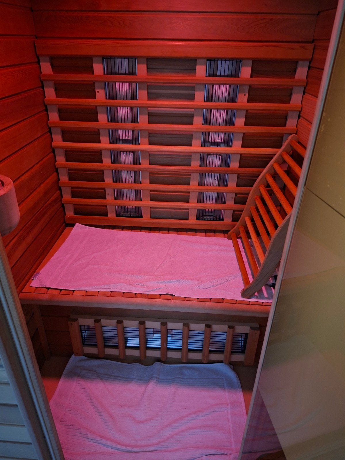 compacte 60 graden sauna, Ophalen, Complete sauna