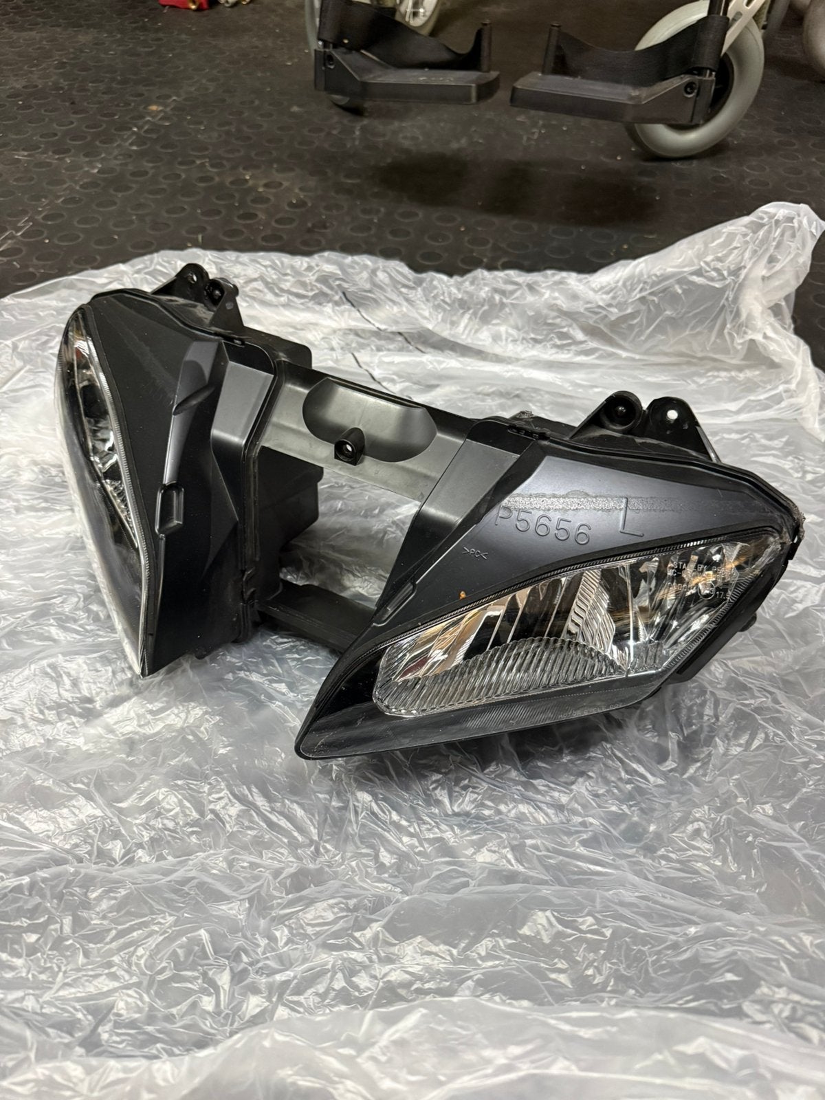 Originele koplampen Yamaha R6 (2006/2007), Motoren, Ophalen of Verzenden, Gebruikt