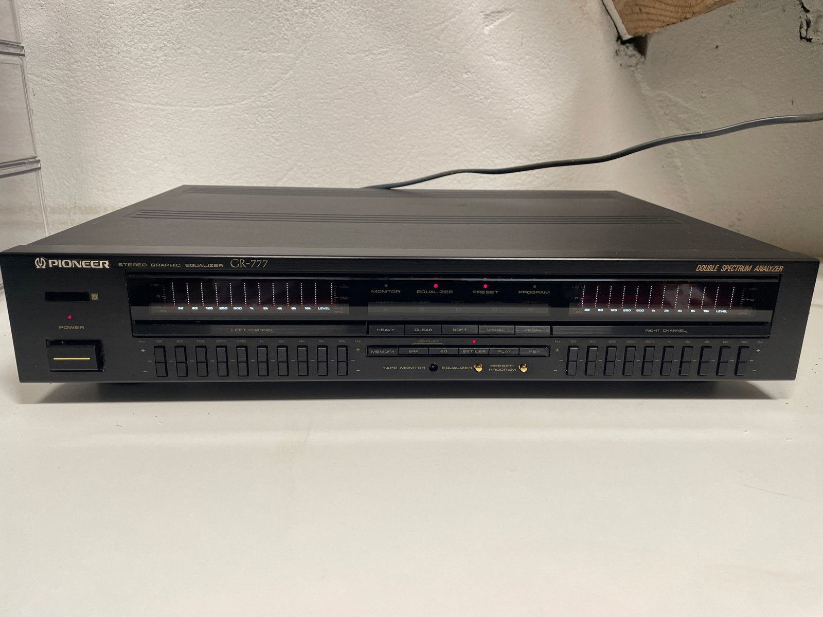 Pioneer GR-777 Stereo Grafische Equalizer - Uitstekende Staa, Audio, Tv en Foto, Versterkers en Receivers, Ophalen of Verzenden
