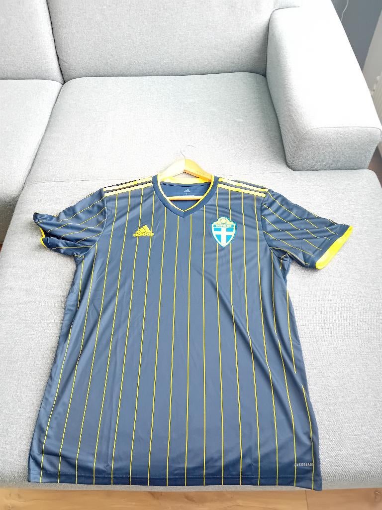 Voetbalshirt Zweden Uitshirt Large 2020-2022, Verzenden, Zo goed als nieuw, Buitenlandse clubs, Shirt