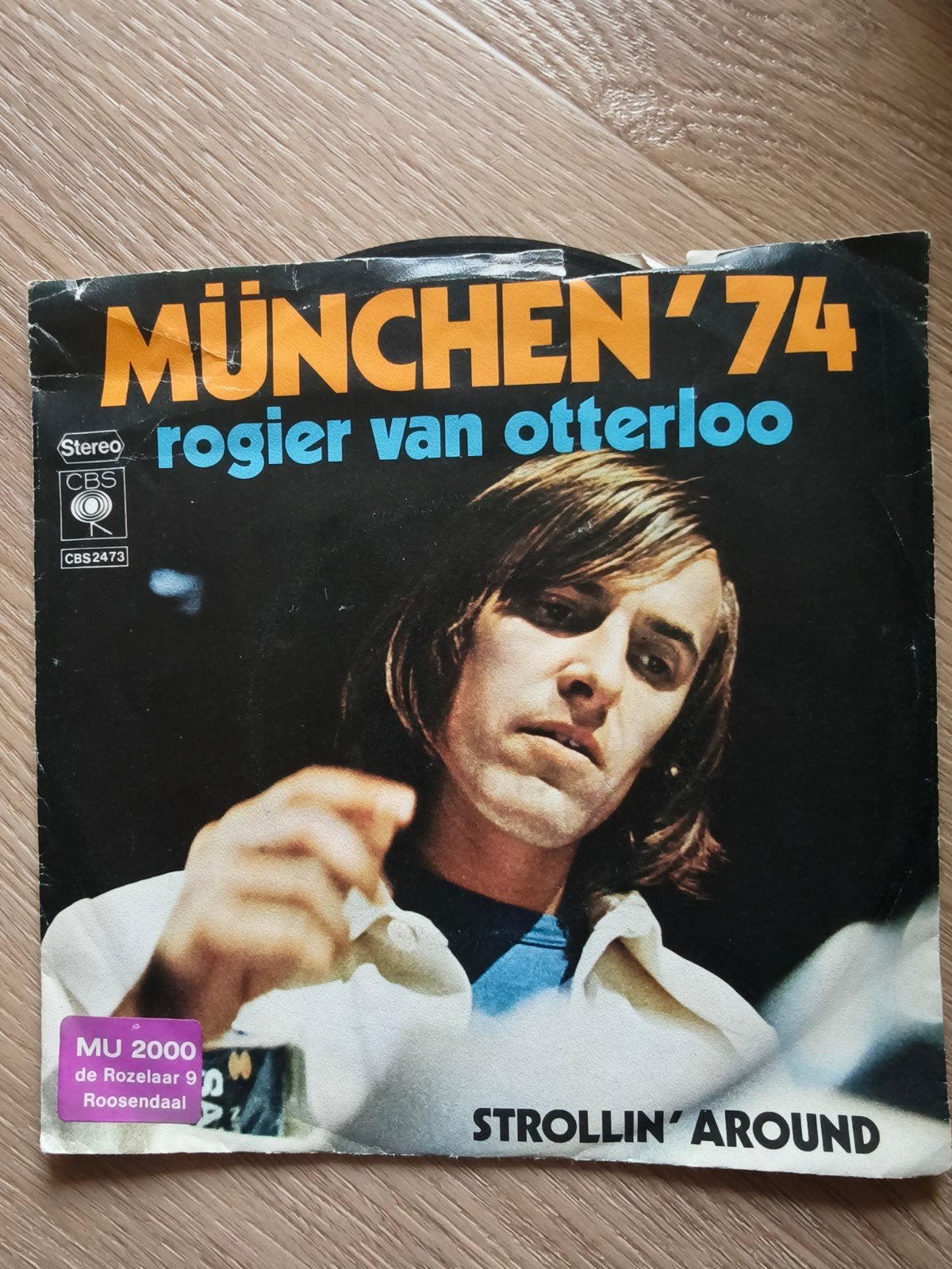Rogier van Otterloo -München '74 / Strollin' Around (Single), Gebruikt, Filmmuziek en Soundtracks, 7 inch, EP