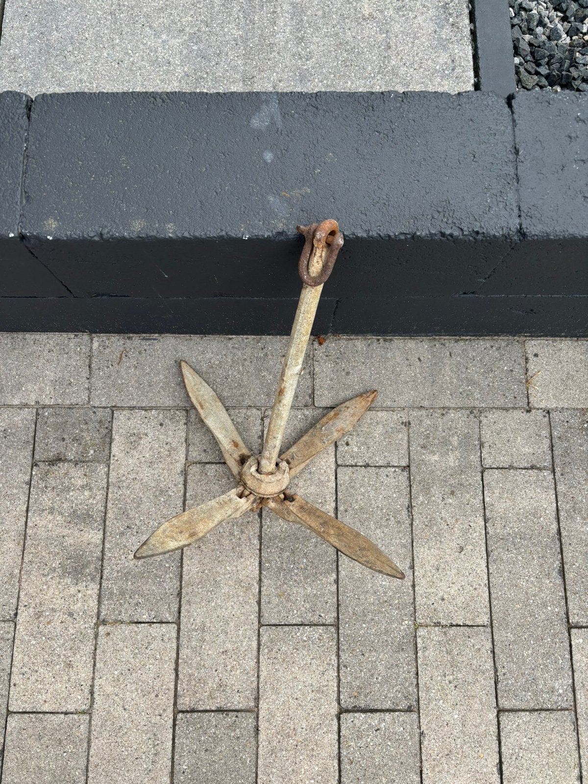 Paraplu anker 3,5 kilo, Watersport en Boten, Ophalen of Verzenden, Gebruikt, Overige typen