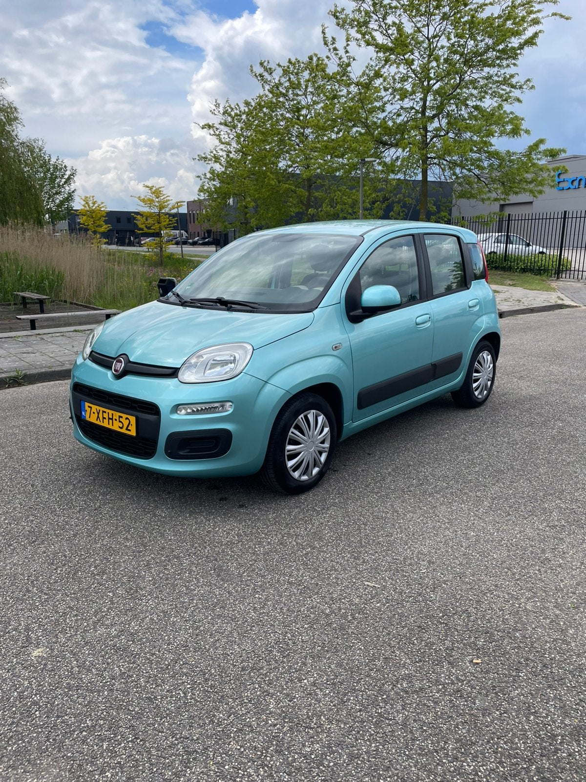 Fiat Panda 0.9  44KW 2014 Blauw metallic., Voorwielaandrijving, Stof, 31 €/maand, Panda