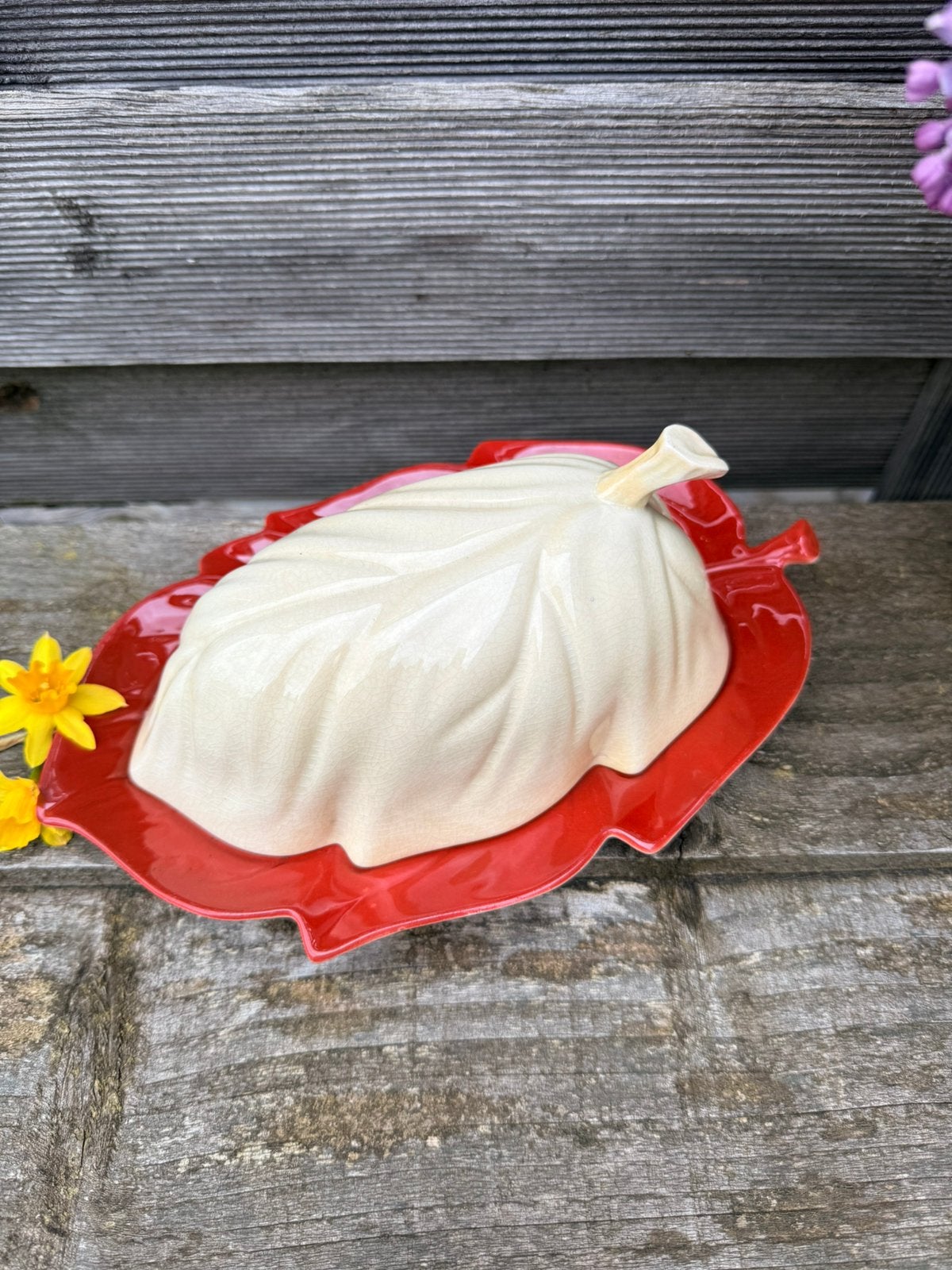 Carltonware Leave botervloot Australiandesign 1930 zeldzaam!, Ophalen