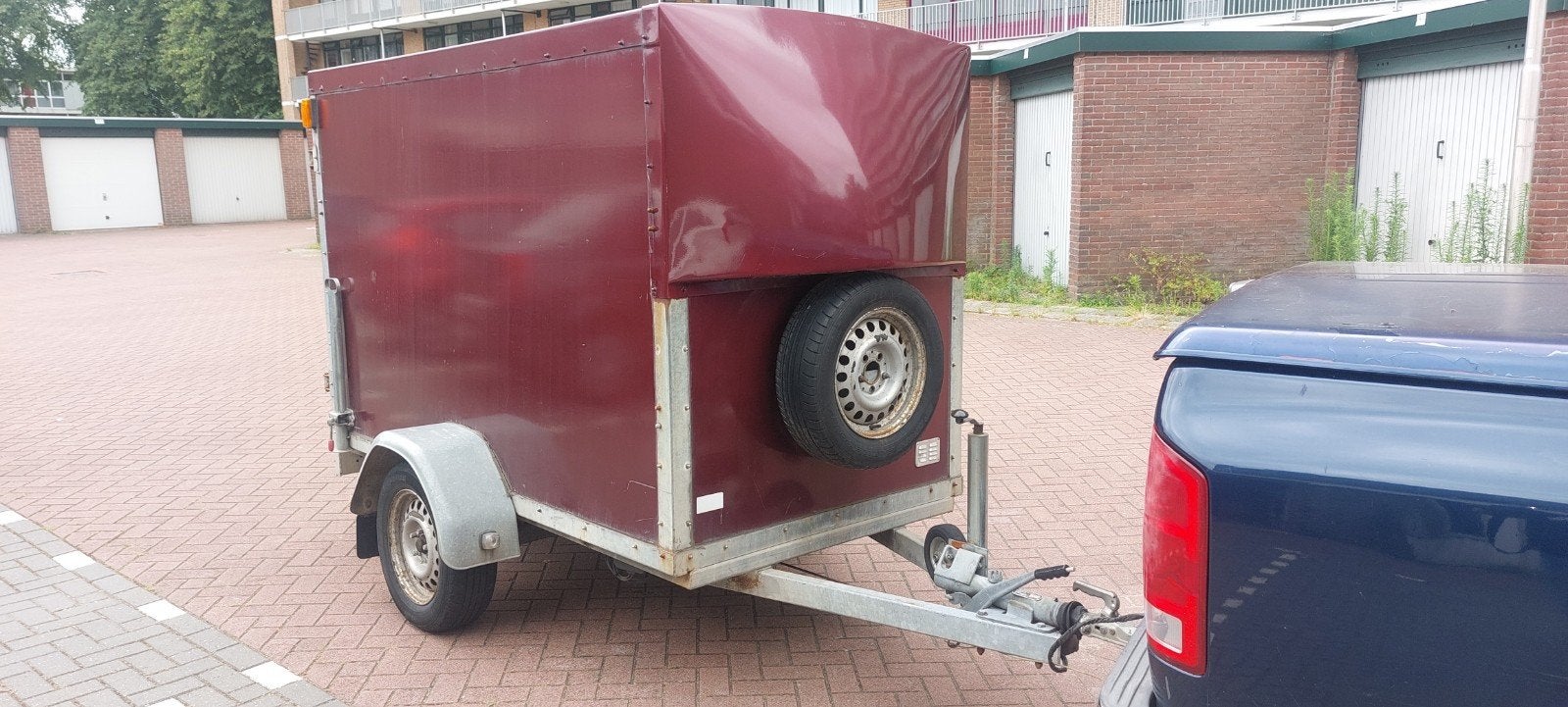Anssems aanhanger met kenteken, Auto diversen, Aanhangers en Bagagewagens, Ophalen, Gebruikt