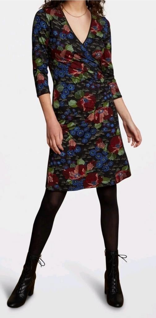 King Louie M Rubell Crossdress black, Maat 38/40 (M), Ophalen of Verzenden, Zo goed als nieuw, Knielengte