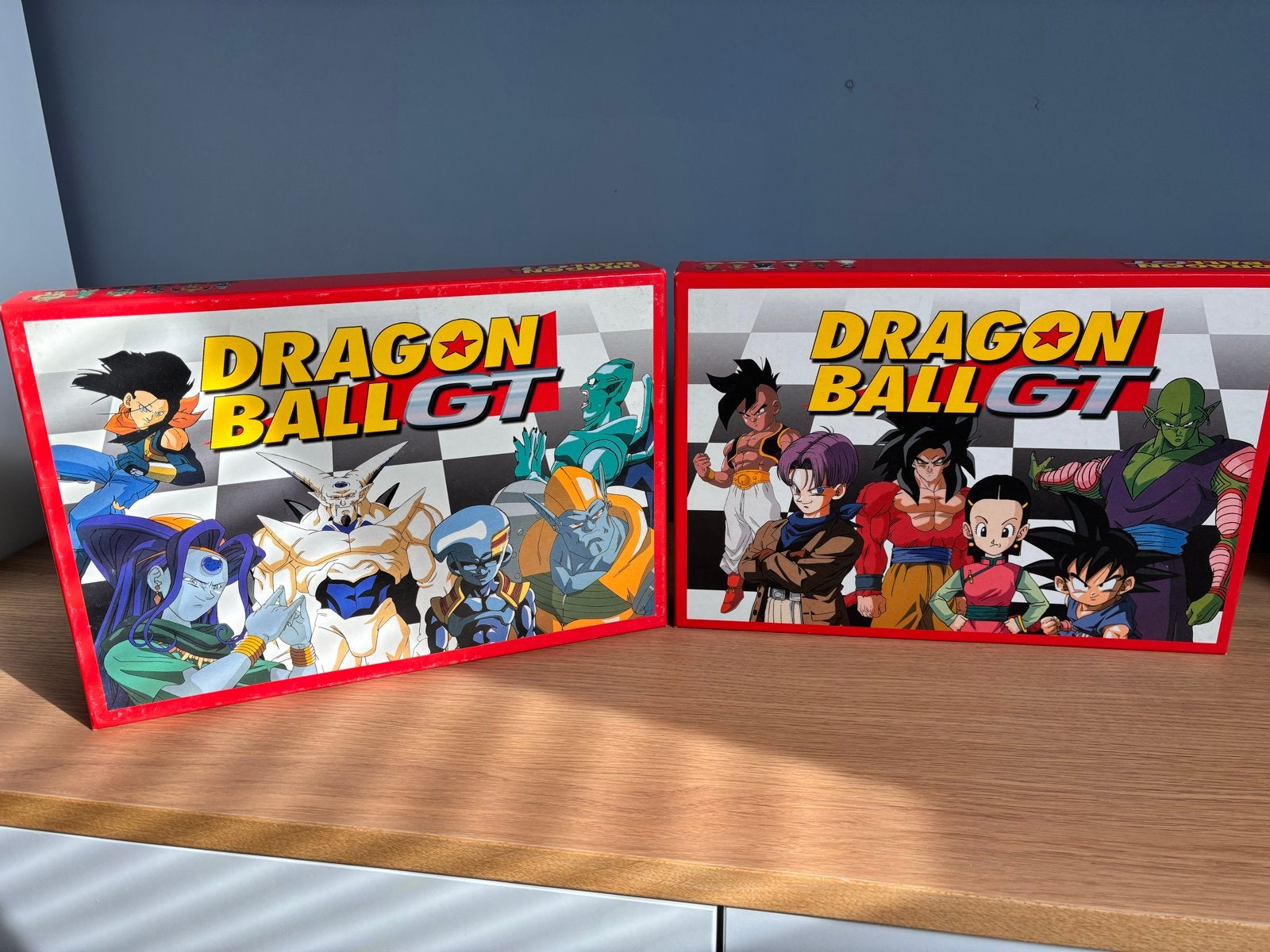 Dragon Ball GT Schaakspel met 32 unieke figuren, Ophalen of Verzenden, Zo goed als nieuw