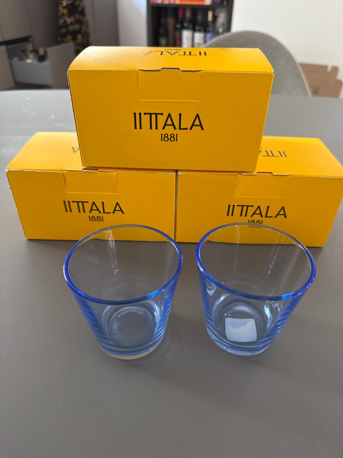 Iittala Kartio Kaj Franck 1958 Tumbler Aqua 21cl - 6 stuks, Ophalen, Nieuw, Overige merken, Glas