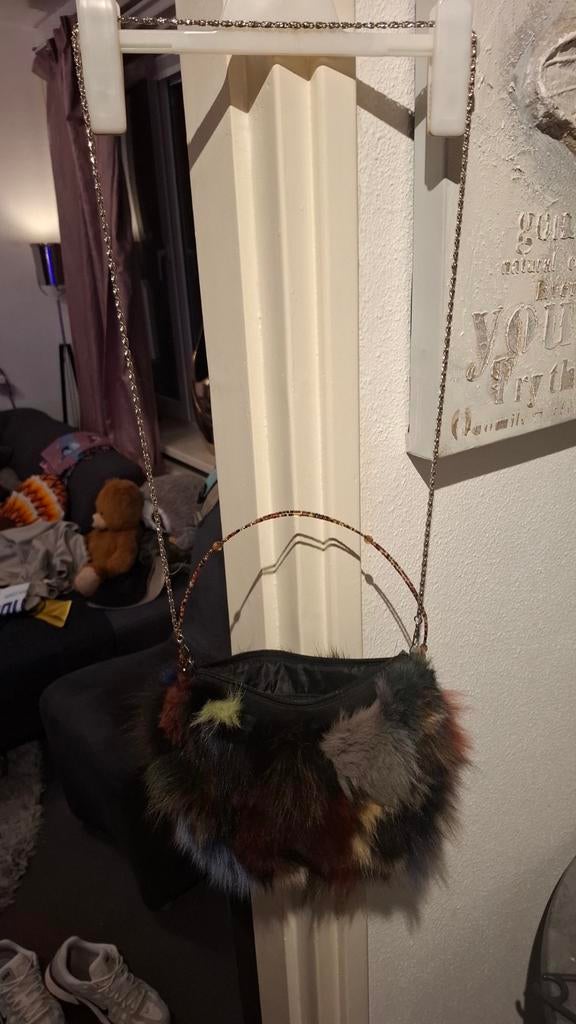 Bulaggi Dames Tasje - Bont met Kettinghengsel, Ophalen of Verzenden, Zo goed als nieuw, Overige kleuren, Avondtasje