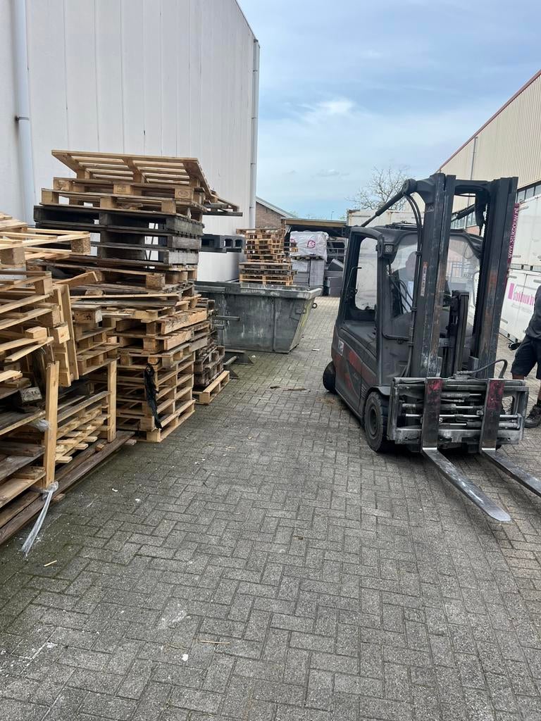 Gratis afhalen kapotte pallets, Doe-het-zelf en Verbouw, Hout en Planken, Ophalen of Verzenden, Zo goed als nieuw, Pallet, Minder dan 200 cm